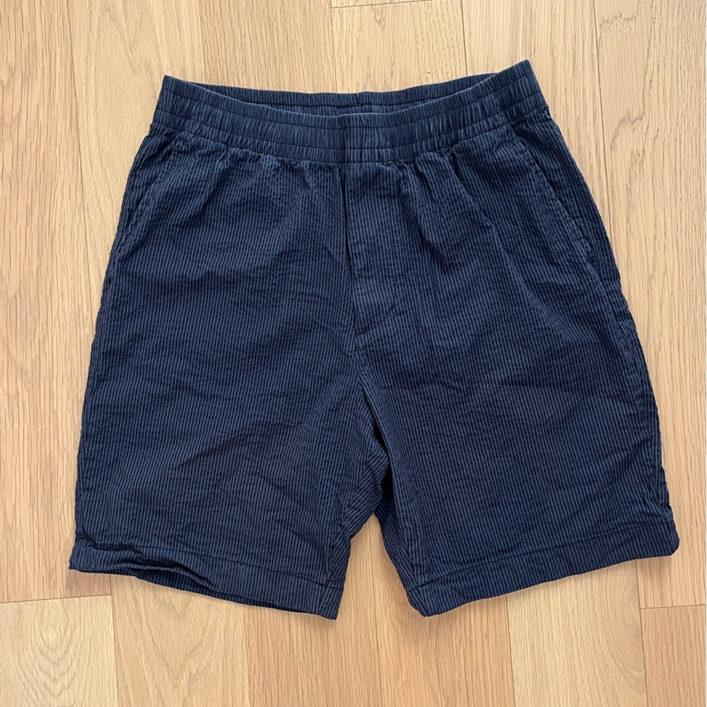 Uniqlo Seersucker Stretch Shorts